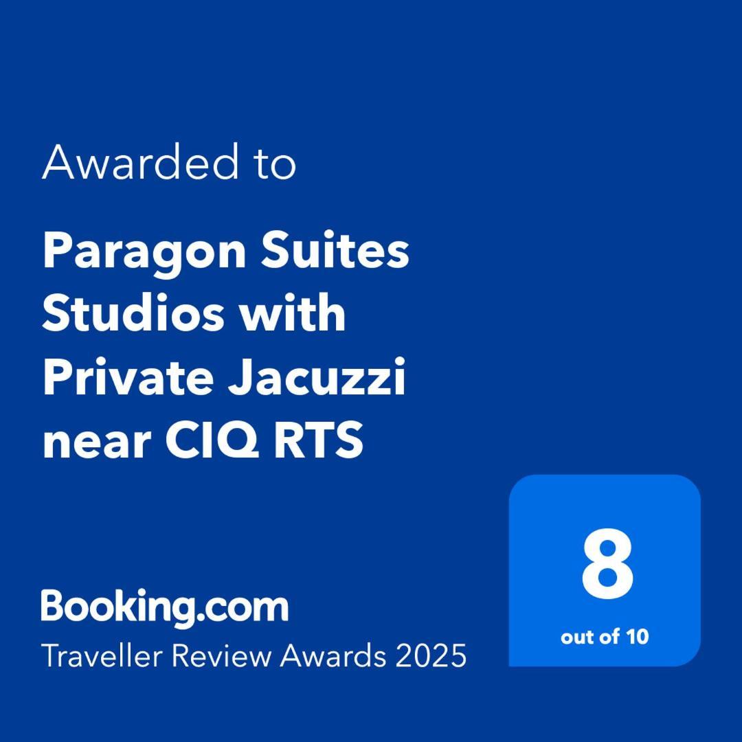Paragon Suites Studios With Private Jacuzzi Near Ciq Rts Johor Bahru Dış mekan fotoğraf